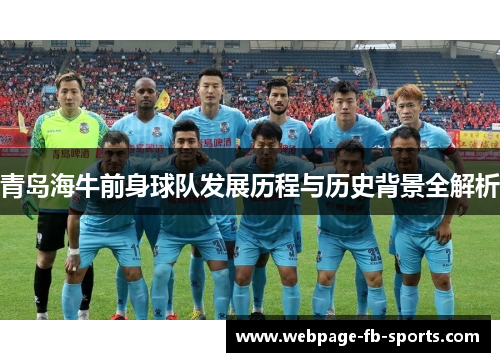青岛海牛前身球队发展历程与历史背景全解析 青岛海牛前身球队发展历程与历史背景全解析